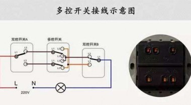 雙控開(kāi)關(guān)的接線方法